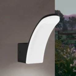 Aplique LED de exterior Fiumicino de aluminio