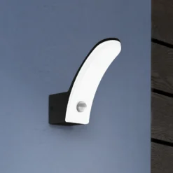 Aplique LED de exterior Fiumicino con sensor