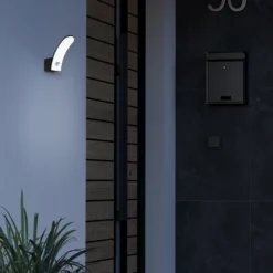 Aplique LED de exterior Fiumicino con sensor