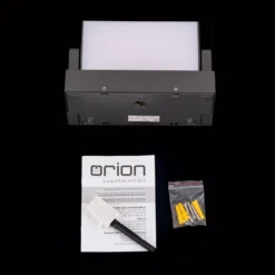 Aplique LED de exterior Ginger sensor blanco, IP54