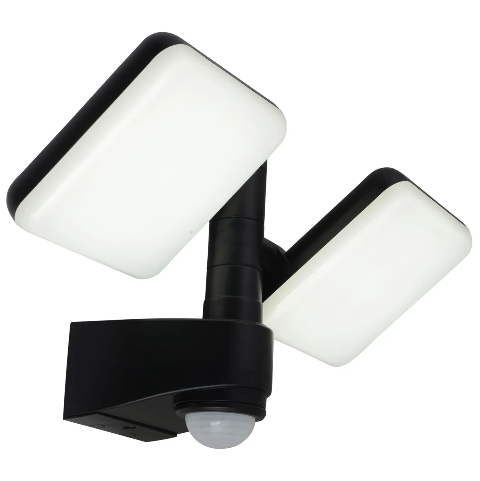 Aplique LED de exterior Jaro, sensor, 2 luces
