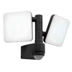 Aplique LED de exterior Jaro, sensor, 2 luces