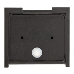Aplique LED de exterior Wall, cúbico, negro