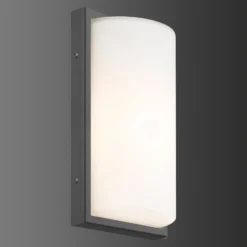 Aplique LED 039, detector de movimiento, grafito