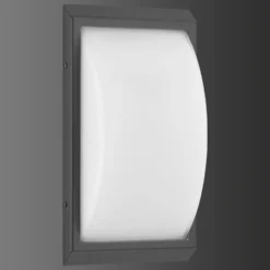 Aplique LED 053, detector de movimiento, grafito