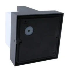 Aplique LED inteligente para exterior Lindby Fyra, angular, CCT RGB, Tuya