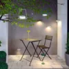 Aplique LED Miram con batería, atenuable, blanco