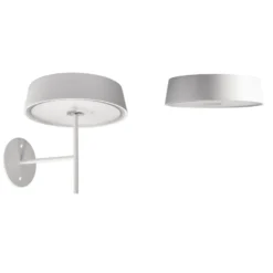 Aplique LED Miram con batería, atenuable, blanco