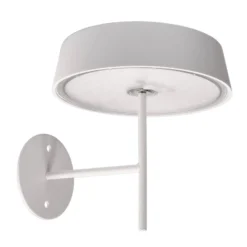 Aplique LED Miram con batería, atenuable, blanco