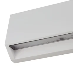 Aplique LED para exterior Appeso de Lindby, ancho 22 cm, juego de 2 unidades