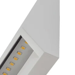 Aplique LED para exterior Appeso de Lindby, ancho 22 cm, juego de 2 unidades