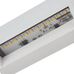 Aplique LED para exterior Appeso de Lindby, ancho 10 cm, juego de 2 unidades