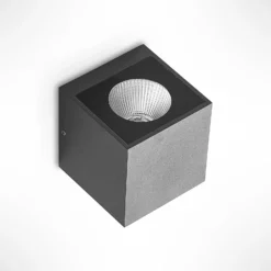 Aplique LED para exterior Arcchio Tassnim, 2 luces, antracita, IP65