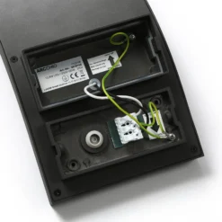 Aplique LED para exterior Arcchio, antracita, IP54, sensor