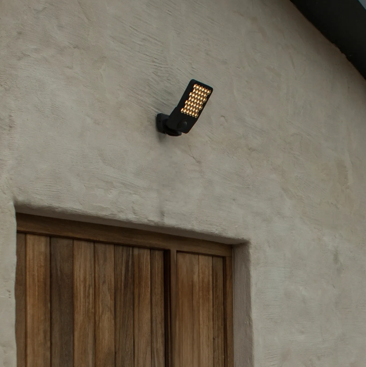 Aplique LED para exterior ATLANTIS, gris oscuro, 22 cm, IP54