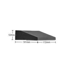 Aplique LED para exterior Auda de Lucande