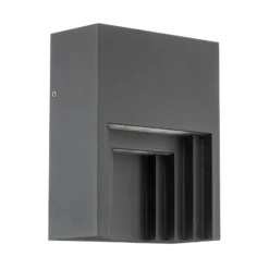 Aplique LED para exterior Aurali de Lindby, 1 luz, negro, IP65