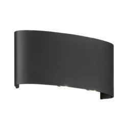 Aplique LED para exterior Berlín, 6 luces