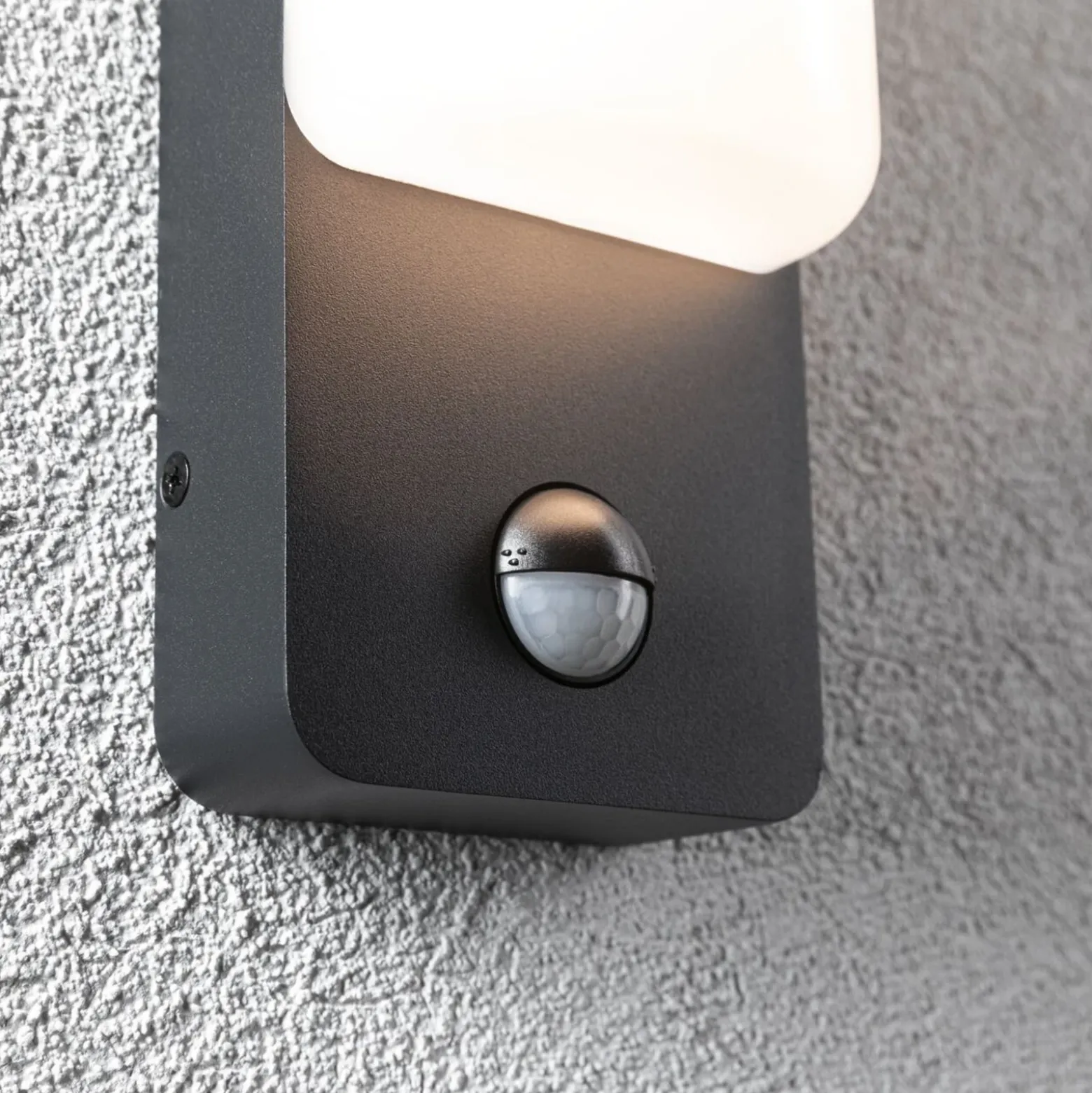 Aplique LED para exterior Bonnie de Paulmann, aluminio, 2200/3000 K, sensor