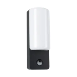 Aplique LED para exterior Bonnie de Paulmann, aluminio, antracita, sensor