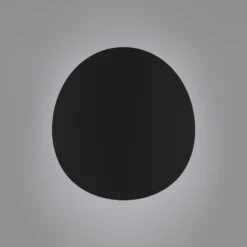 Aplique LED para exterior Briale, negra, altura 20 cm, metal, CCT