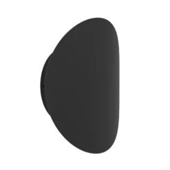 Aplique LED para exterior Briale, negra, altura 20 cm, metal, CCT