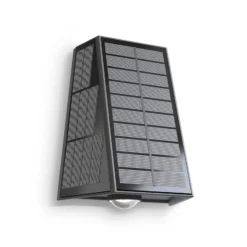 Aplique LED para exterior Calex Matera, arriba/abajo, negro