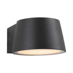 Aplique LED para exterior Capea de Paulmann, antracita, 10 cm, IP44