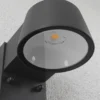 Aplique LED para exterior Capea de Paulmann, color antracita, IP44