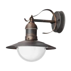Aplique LED para exterior Clea de Lindby, anchura 24 cm, metal