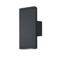 Aplique LED para exterior COLORADO antracita Altura 20 cm Metal IP54