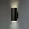 Aplique LED para exterior con batería 3786015, negro Regulador táctil de