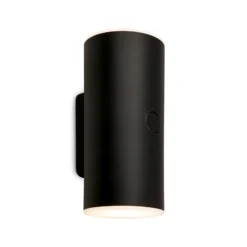 Aplique LED para exterior con batería 3786015, negro Regulador táctil de