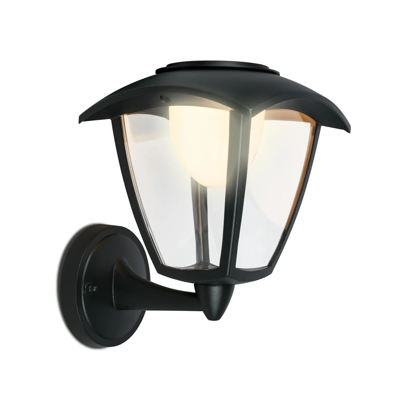 Aplique LED para exterior con batería 3929015, negro, regulador táctil