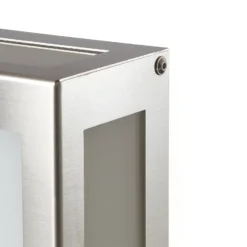 Aplique LED para exterior con sensor Aqua Rain, acero inoxidable