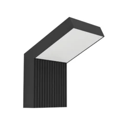 Aplique LED para exterior EGLO GROTTAZZOLINA, negro, 18 cm, IP65