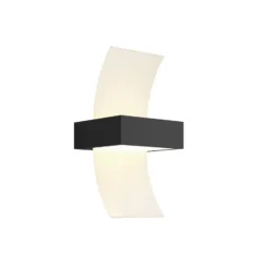 Aplique LED para exteriores Skadi arqueado