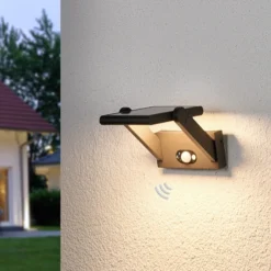 Aplique LED para exteriores Valerian solar