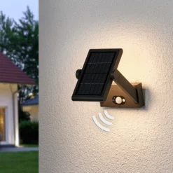 Aplique LED para exteriores Valerian solar