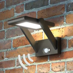 Aplique LED para exteriores Valerian solar