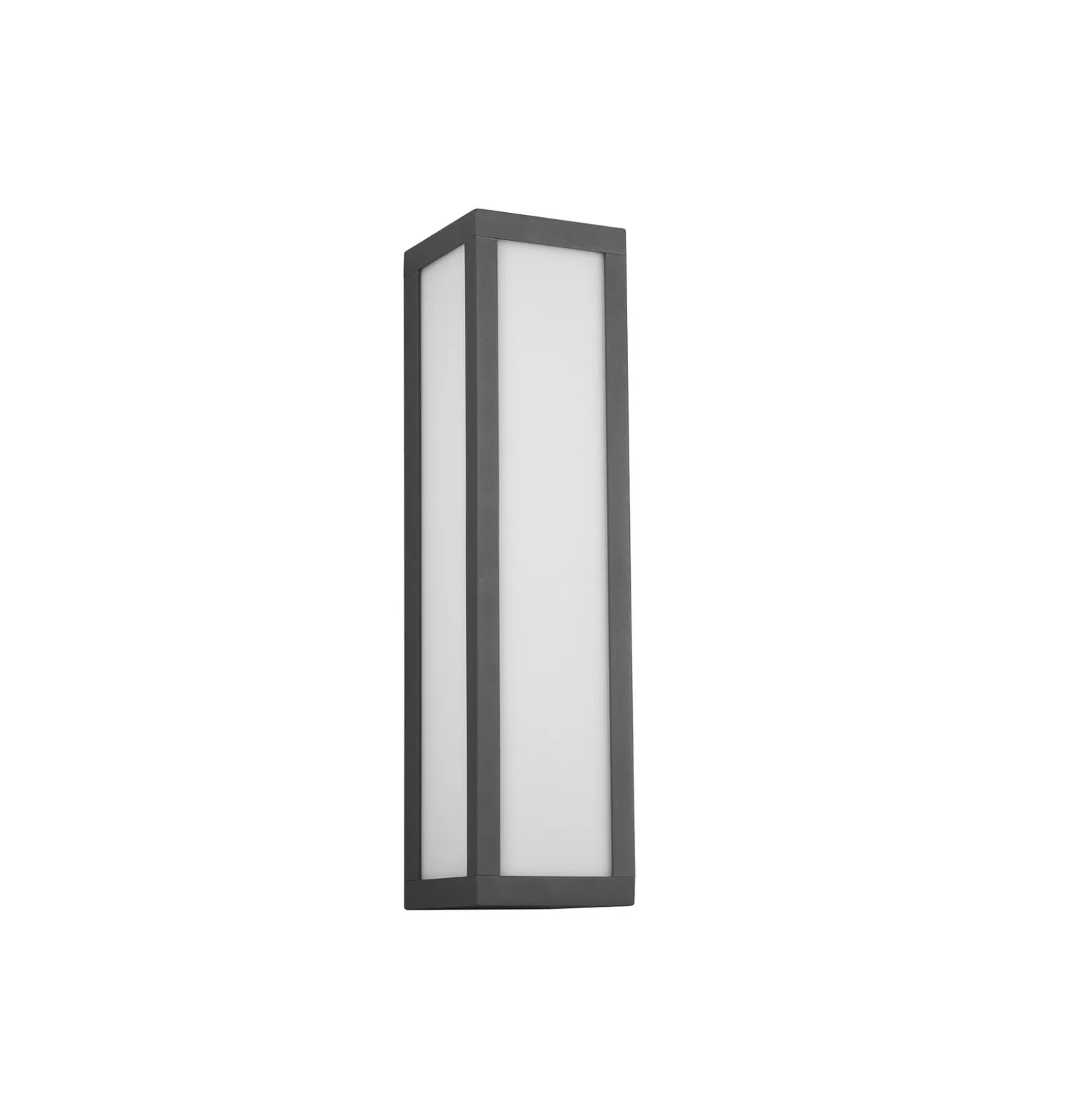 Aplique LED para exterior Fuerte, antracita, aluminio, IP54
