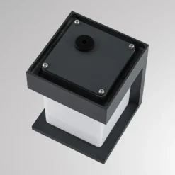 Aplique LED para exterior FYNN-Y, antracita, 12 cm, IP65, CCT con