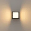 Aplique LED para exterior FYNN-U, antracita, 12 cm, IP65, CCT con