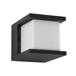Aplique LED para exterior FYNN-U, antracita, 12 cm, IP65, CCT con