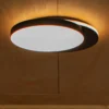 Aplique LED para exterior Goleta, negro, forma variable, CCT