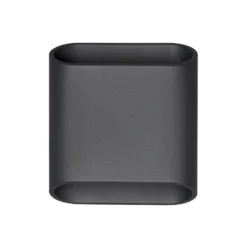 Aplique LED para exterior, grafito, up & down, CCT, atenuable, aluminio