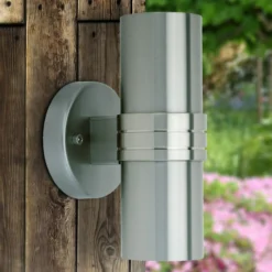 Aplique LED para exterior Hanni resistente