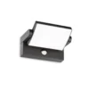 Aplique LED para exterior Ideal Lux Swipe Sensor, antracita, IP54