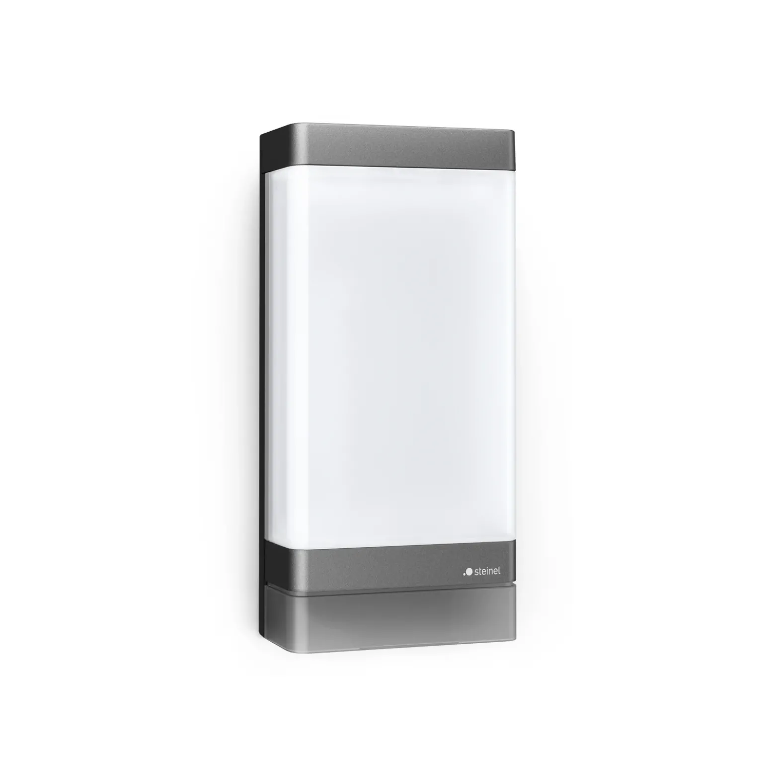 Aplique LED para exterior inteligente STEINEL L 271 DIGI C, color antracita,