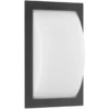 Aplique LED para exterior Ivett, grafito, detector de movimiento